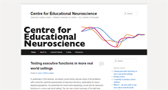 Desktop Screenshot of educationalneuroscience.org.uk